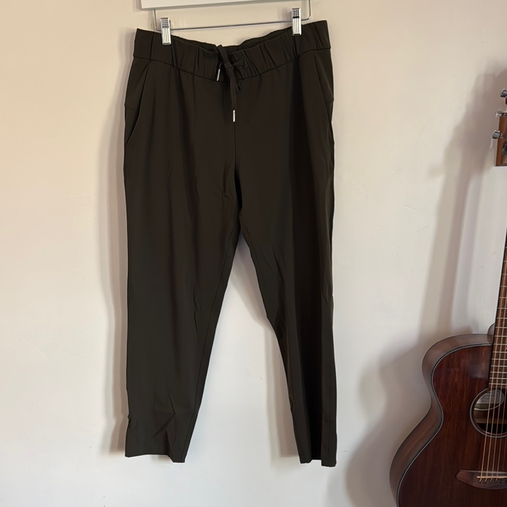 Women's Olive Drawstring Pants